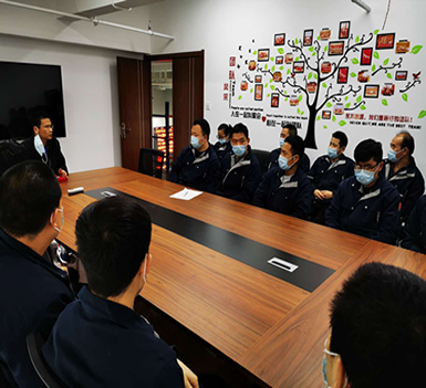 陕西森宝为西安公共卫生中心—“小汤山”项目表现突出的员工颁奖(图7)